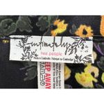 Free People Bodysuit Womens S Black Yellow Floral Intimately Elsa Wrap Plunging Photo 11