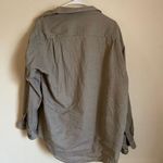 Gillio Vintage tan button up Photo 2