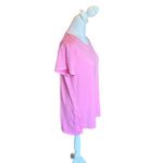 Cuddl Duds  Smart Comfort Short Sleeve Tee Shirt Top Pink Womens Medium Photo 2