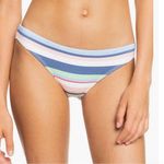 Roxy  Women's Standard Bikini Bottom, Bright White The Line Up Strip, XL Photo 0