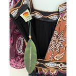 Farm Rio  NWT Multicolor Sweet Mermaids Midi Dress Salt Island Beaded Tiered S Photo 15