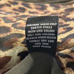 New Direction New Directions Olive Quilted Vest with Leopard Lining Photo 8