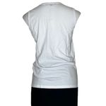 UNKOSHER MARKET You Can't Shvitz With Us White Tank Top Black Graphic Size XL Photo 4