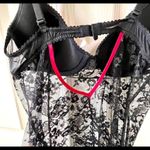 Victoria's Secret Victoria Secret black lace lingerie with red built in underwire bra Photo 7