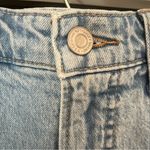 Lucky Brand  Lucky Pins Blue Denim Cutoff Jean Shorts with Embroidery Womens 8/29 Photo 5