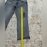 CAbi  Distressed boyfriend jeans size 6 black gray wash 100% cotton Photo 4