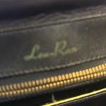 LOU – RAN ostrich print navy blue shoulder bag. New without tags. Beautiful bag. Photo 6