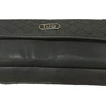 Lug Quilted Flap Snap Zip Around RFID Organizer Large Wallet Nylon Black Photo 3