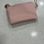 Juicy Couture  blush pink pouch with gold heart charm Photo 4
