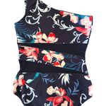Carmen Marc Valvo Floral Mesh Maritime Swimsuit Sz 8 NEW Photo 1
