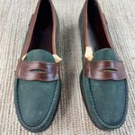 G.H. Bass & Co. Penny Loafers Women Forest Green Leather Slip On Shoes 8.5N Size 8.5 Photo 0