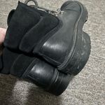 Aquatalia Black Leather Libbie Lug-Sole Hiker Booties Size 9 US $495 Photo 3