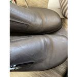 Donald Pliner DONALD J PLINER SPORT Women's Uzip gray silver leather lug sole loafer, 7.5M Photo 5