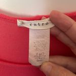 Entro  Pink Jersey Knit Poncho Small Photo 1