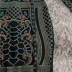 BANJUL  Black Dress with Gold Accents Photo 9