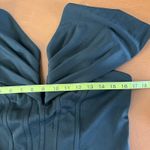 Sugar Lips  Black Off the Shoulder Back Zip‎ Closure NWT V Neck Cap Sleeve Medium Photo 8