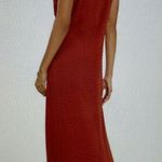 Vince Camuto Tie It Up! Maxi Clip Dot Tank Summer Dress In Rust Size XL Photo 1