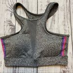 C&C California  Heather Gray Mesh Sports Bra. Size XSmall. Photo 1