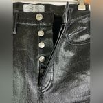 We The Free by Free People Women’s Faux Leather High Rise Skinny Jeans Size 25 Photo 4