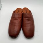 Free People NWB  Reese Flat leather mules size 36 US 5.5 brown 1769 Photo 5