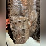 Susan Graver Women’s  faux leather jacket, EUC, beautiful chocolate brown color Photo 10