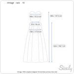 ballgown formal dress strapless princess blue tulle Vintage 1990s Size 10 Photo 2