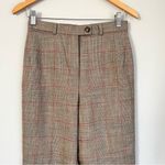 Akris  Wool Multicolor Plaid Pants Size 4 Photo 1