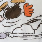 Vintage 90s Charlie Brown Snoopy Baseball Embroidered Shirt White Size L Photo 4