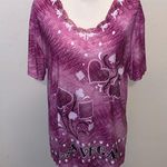 DC Classic Las Vegas Short Sleeve Scalloped V Photo 0