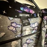 Hot Topic Butterfly print jacket with a black and purple colour scheme Photo 1