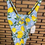 Time & Tru Blue Lemon One Piece‎ Size Medium Photo 2