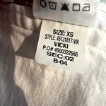 joe's jeans  Womens Boyfriend Denim Jacket Long Sleeve Denim Jacket White XS Photo 8