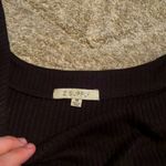 new soft low cut black shirt. super cute and comfortable Size M Photo 1