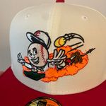 New Era Cap Myfitteds Cincinnati reds 2015 all star game patch fire Mario inspo size 7 1/8 brand new in store exclusive Photo 2