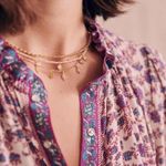 Sézane Sèzane Courte Lio Dress Mini Flowers Violet Photo 5