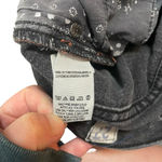 Free People Blossom High Rise Distressed Rigid Jeans in Black Size 27 Photo 12