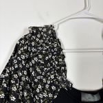 Anthropologie Woven Ruffle Sleeve Sweater Size Medium Photo 6