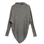 BKE Women Gray Marled Knit Open Front Long Sleeve Cardigan Sweater Size S Photo 6