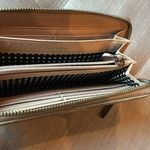 Kate Spade Astor Court Neda Quilted Leather Zip Around Wallet WLRU1240 Bone Photo 3