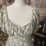 Altar'd State Altar’d State moss green & white belted fit & flare mini dress. Size S. Photo 1