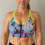 Victoria's Secret  Neon Multicolor Sports Bra Photo 0