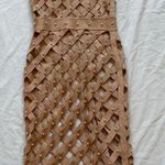 House Of CB Sexy cut out dress Nude Pearl beaded dress Bandage dress maxi dress Photo 0