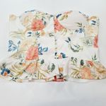 superdown  Lolita Bustier Peplum Top in White Floral XL Photo 2