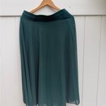 Unbranded Women’s Teal Sheer Midi Sport Skirt w/ Built Photo 2