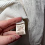 Torn By Ronny Kobo White Knit Sweater Top Size S Photo 6