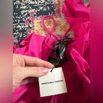 ZARA  Vibrant Pink One-Shoulder ruffle Swimsuit Photo 2