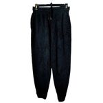 Rails Pants Women XS Black Velvet Tie Oakland Black Flocked Cobra Joggers Photo 1