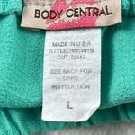 Body Central Vintage Scallop Shorts Womens Size M Green High Waist Beach Casual Photo 3