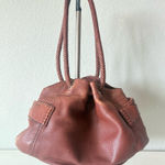Cole Haan  Brown Leather Shoulder Bag Hobo Purse Handbag Photo 0