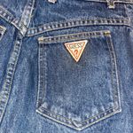 Guess by Marciano Vintage Guess x Georges Marciano blue denim high waisted mini skirt - Sz. 31 / Medium Photo 3